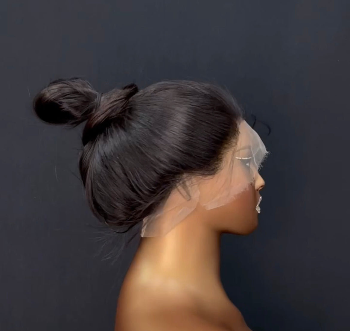 Purest Raw HD Lace Wig- #1b