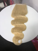 Burmese Top Virgin Hair #613 Body Wave Closure/Frontal