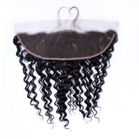 Affordable Virgin Hair Deep Wave Closure/Frontal