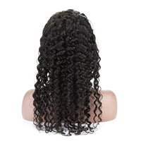 Mink Virgin 13*4 Front Lace Wig Deep curly (HD-Lace)