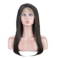 Burmese Top Virgin Front Lace Wig Straight (T-Lace)